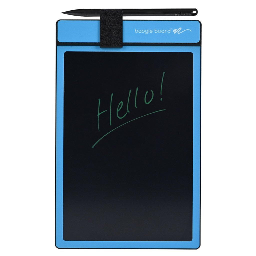 Cyan Boogie Board Basics with writing
