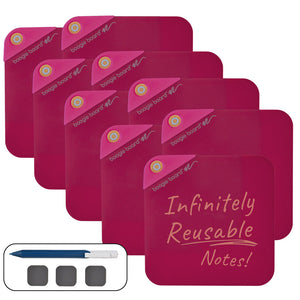 VersaNotes™ Reusable Notes 4X4 9 Pack