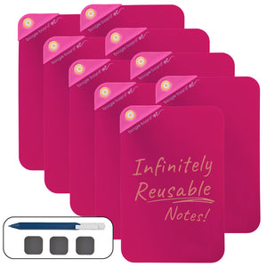 VersaNotes™ Reusable Notes 4X6 9 Pack