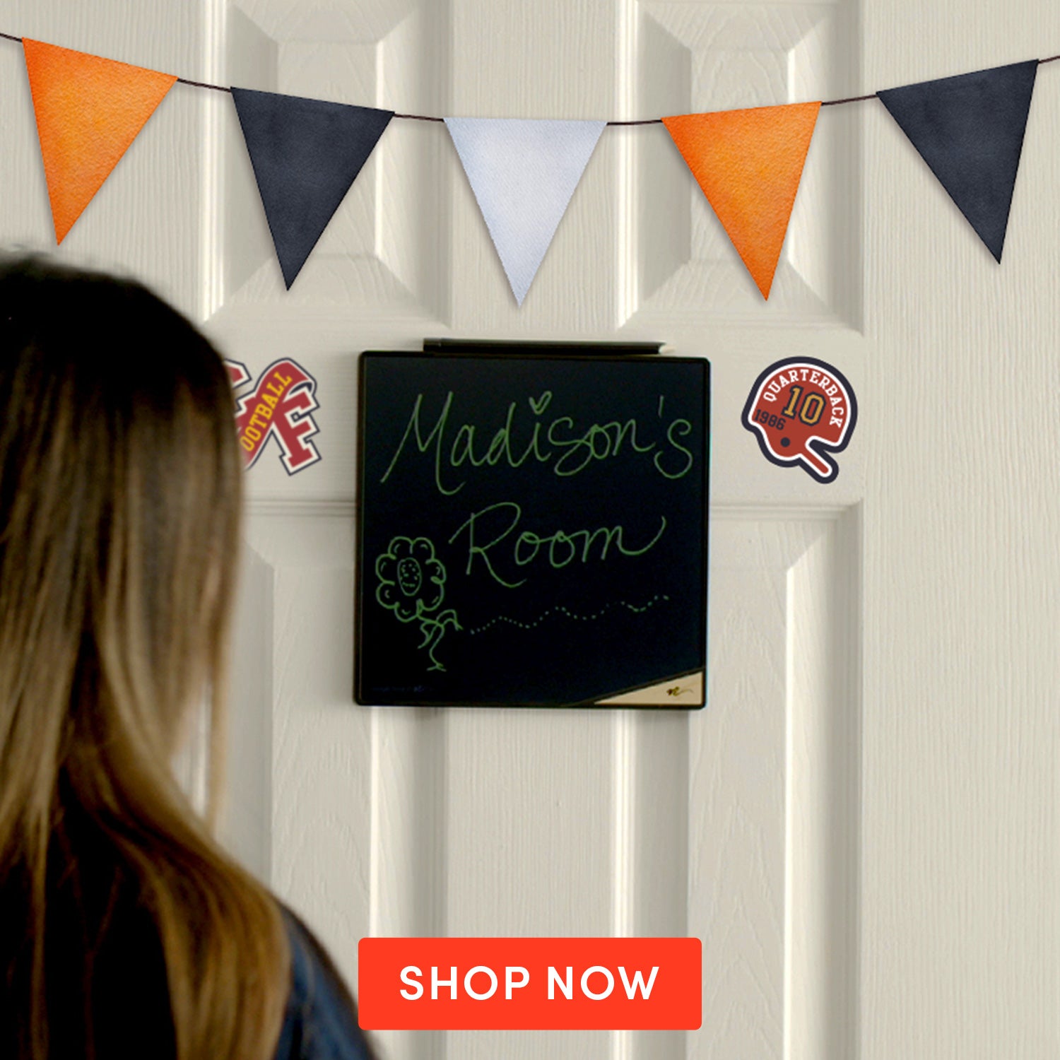 VersaTiles on a door