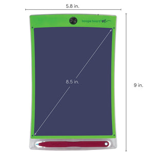 Magic Sketch™ Kids Drawing Kit showing dimensions of screen and tablet