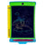 Magic Sketch™ Kids Drawing Kit front view of tablet with partial drawing over drawing template