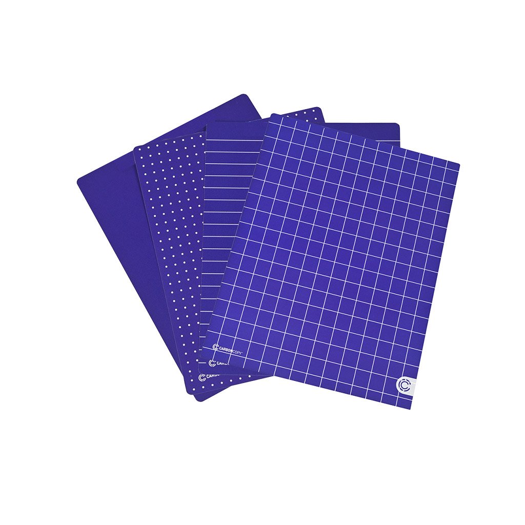 Carbon Copy Smart Templates - Note Size - all four shown fanned out