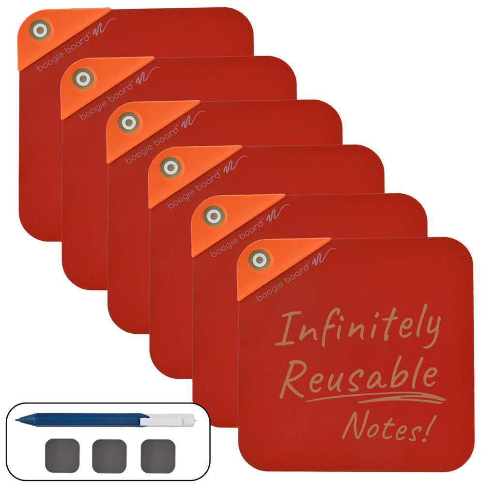 VersaNotes™ Reusable Notes 4X4 6 Pack