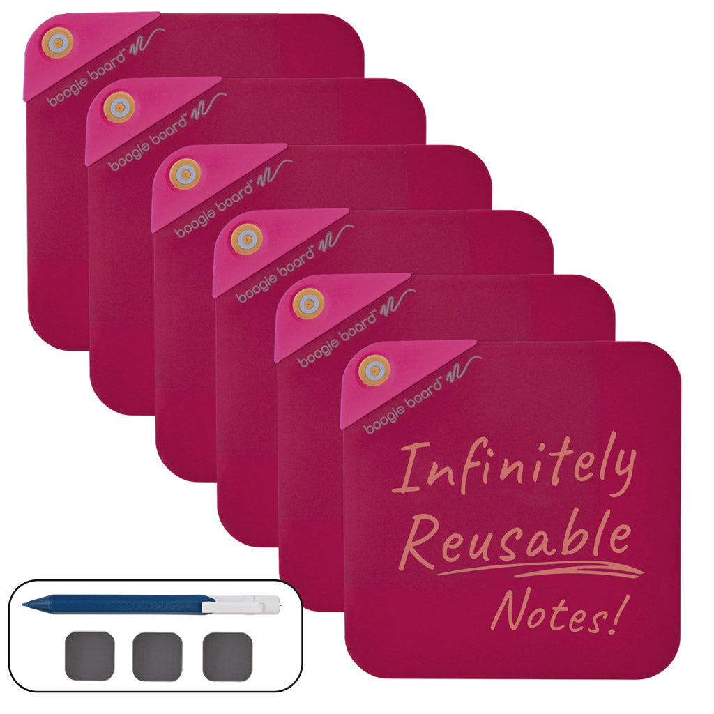 VersaNotes™ Reusable Notes 4X4 6 Pack