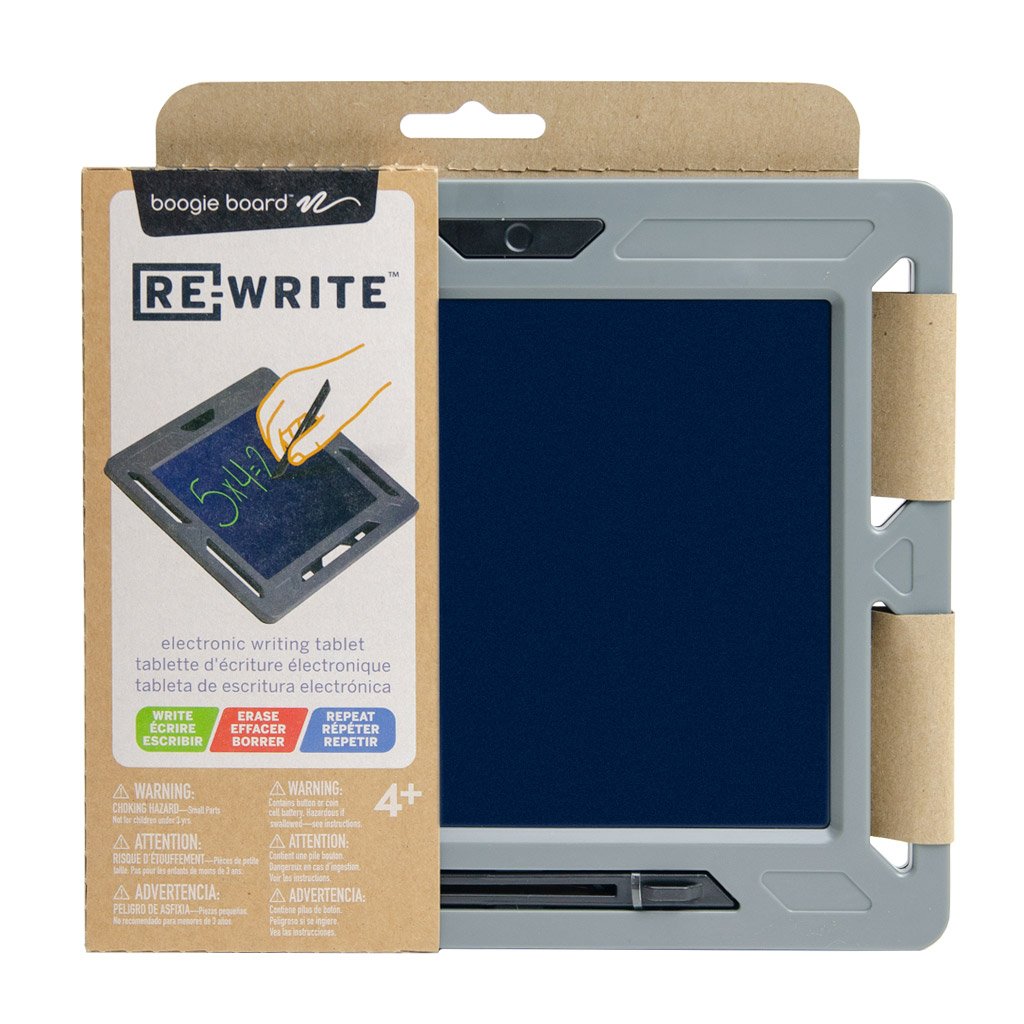 Re-Write™ Kids Writing Tablet shown in package