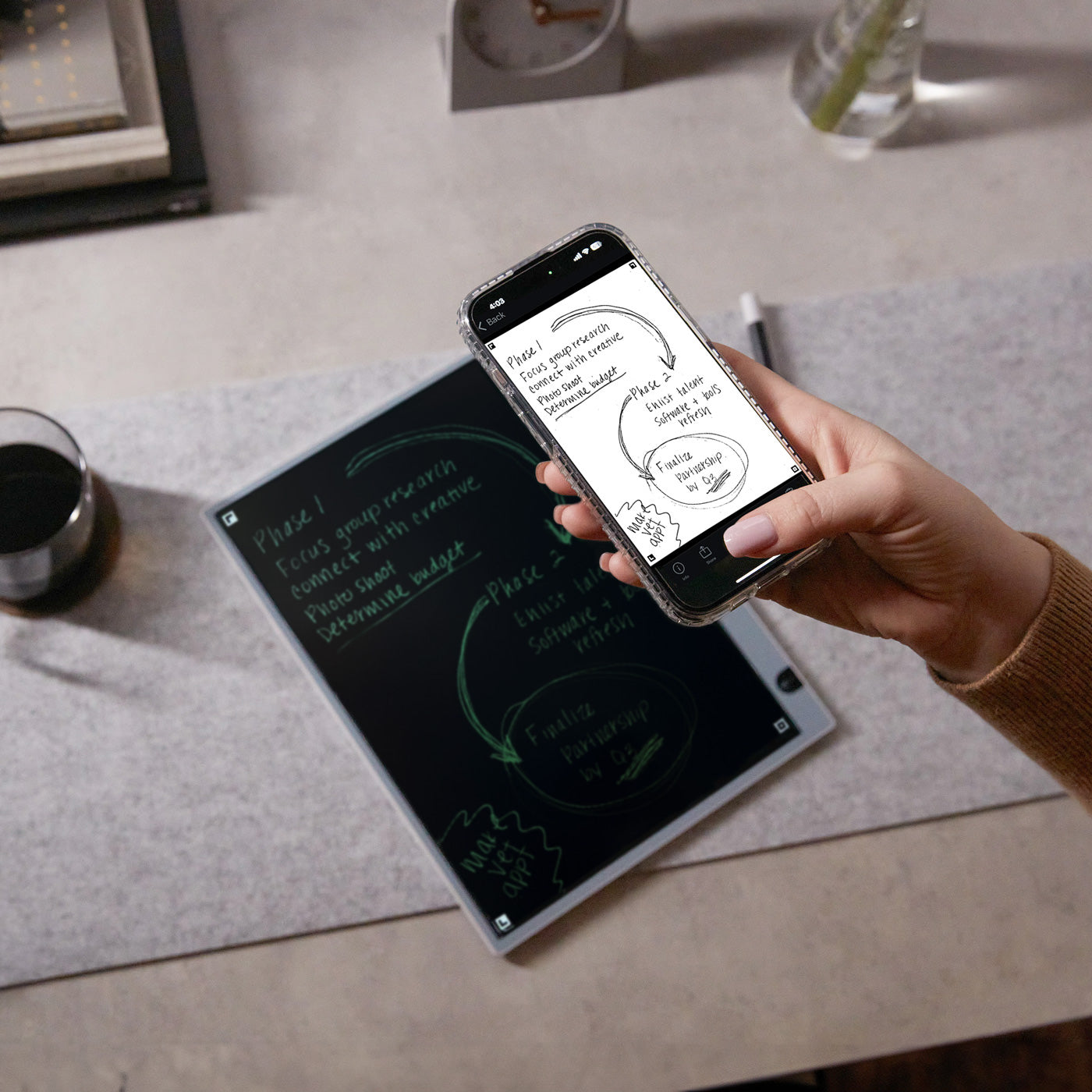 Image of Blackboard 2.0 Smart Scan in use