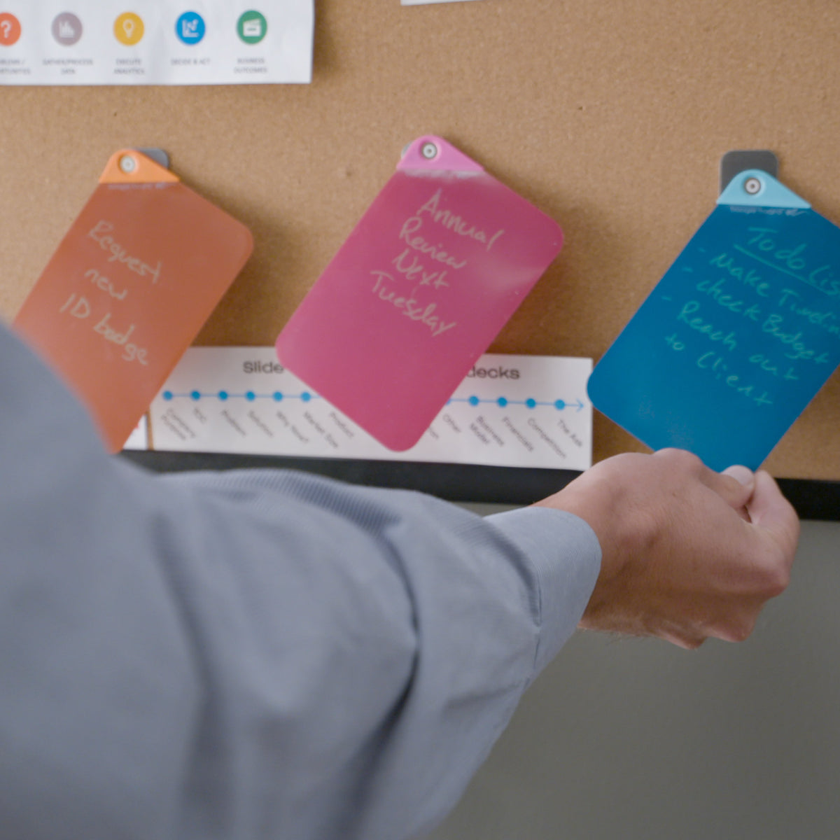 VersaNotes™ Reusable Notes 4X6 12 Pack